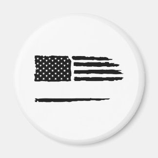 Custom Distressed Flag Magnet