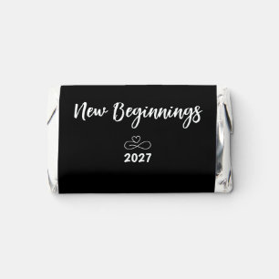 Custom Divorce Party Gift New Beginnings Freedom Hershey's Miniatures