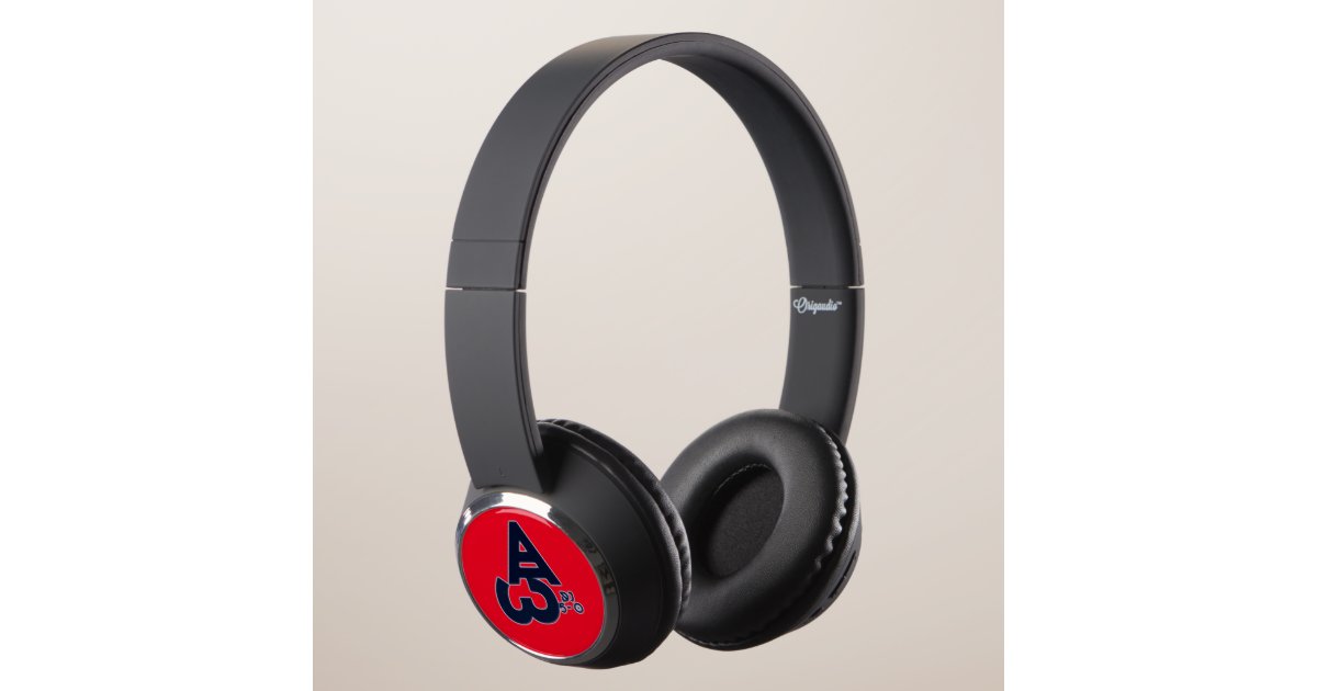Custom DJ headphones w/ LOGO Zazzle