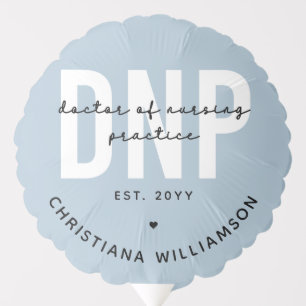Custom DNP Doctor of Nursing Practice Graduation Balloon