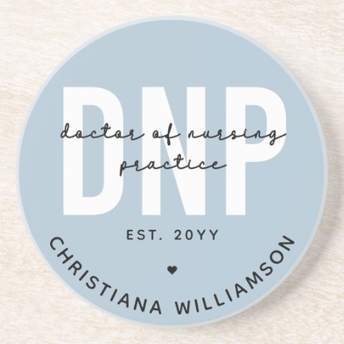 Custom DNP Doctor of Nursing Practice Graduation Coaster