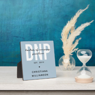 Custom DNP Doctor of Nursing Practice Graduation Plaque