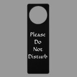 Custom Do Not Disturb Door Hanger Sign