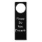 Custom Do Not Disturb Door Hanger Sign