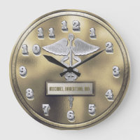 Custom Doctor Medical Clinic Clock