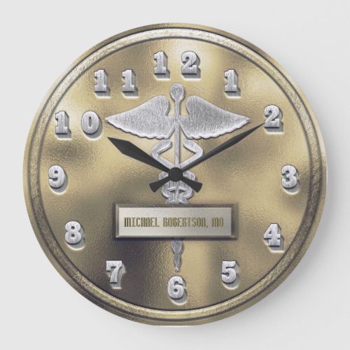 Custom Doctor Medical Clinic Clock