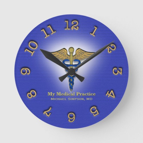 Custom Doctor Medical Clinic Clock