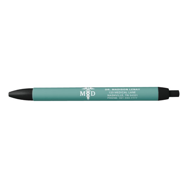Custom Doctors Office Promotional Business Pen (Front)