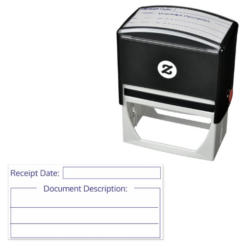 Custom Document Receipt Stamp