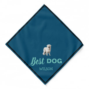 Custom Dog Bandana with Your Pet's Name and Photo