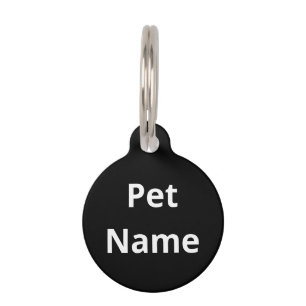 CUSTOM Dog Cat Pet ID Tag