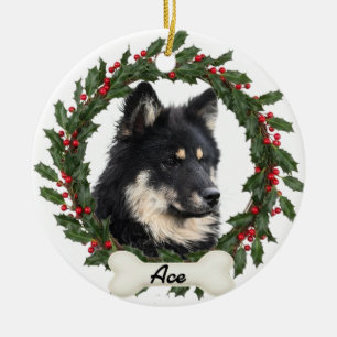 Custom Dog Cat Pet Ornament X-mas - Upload Photo
