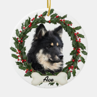 Custom Dog Cat Pet Ornament X-mas - Upload Photo