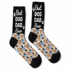 Custom DOG DAD Personalized Pattern Pet Photo Crew