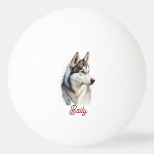 Custom Dog Face Funny  Party Personalized  Ping Pong Ball