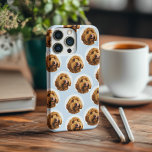 Custom Dog Face | Personalized Pet Light Blue iPhone 15 Pro Case<br><div class="desc">Turn your pup into the ultimate phone accessory! This Custom Pet Photo iPhone Case features your dog’s adorable face in a playful repeat pattern on a light pastel blue background. Just upload your favorite pet photo and instantly create a fun and heartwarming case that goes everywhere you do. Whether you’re...</div>