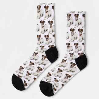 Custom Dog Face Photo Socks with Personalized