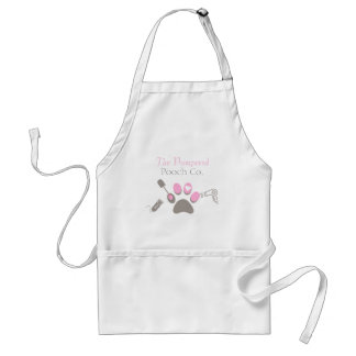 Custom Dog Grooming Business Branding Pet Salon Adult Apron