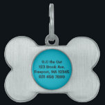 Custom Dog Id Tag Pet ID Tags<br><div class="desc">Great to have for your poet,  easy to locate if they get lost!</div>