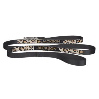 Custom dog leash with name or phone.