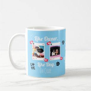 Custom Dog Lover Mug   Personalized Pet Photo Gift