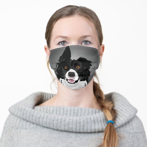 Custom Dog Mask dog picture animals pets gift Adult Cloth Face Mask