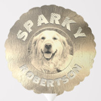 Custom Dog Memorial Balloon