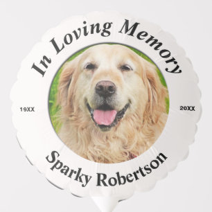 Custom Dog Memorial Balloon