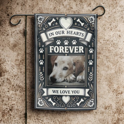 Custom Dog Memorial Garden Flag