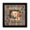Custom Dog Memorial Rustic Wood Look Urn