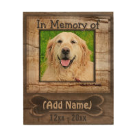 Custom Dog Memorial Wood Plaque Wood Wall Decor