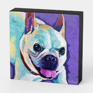 Custom Dog Painting - Forever Loved Ped Wooden Box Sign