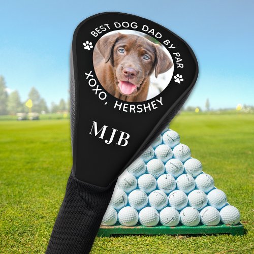 Custom Dog Pet Photo Personalized Monogram Golf Head Cover