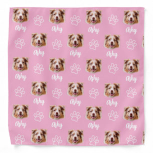 Custom Dog Photo Bandana