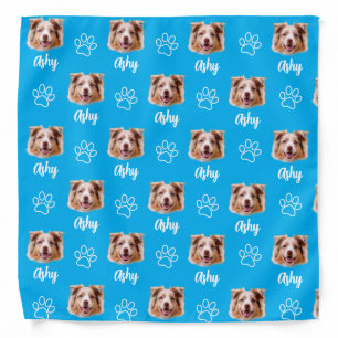 Custom Dog Photo Bandana