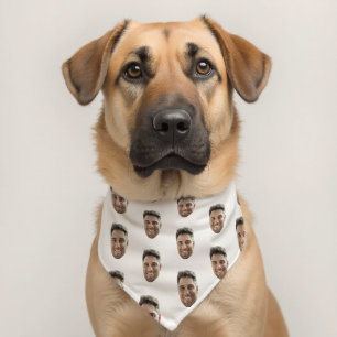 Custom Dog Photo Bandana Collar