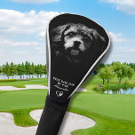 Custom Dog Photo Best Cavapoo Dad By Par Golf Head Cover<br><div class="desc">This stylish golf head cover features a striking black-and-white Cavapoo portrait, paired with the playful caption “Best Dog Dad By Par” and space for a personalized name. The dog image can be swapped out for your own pet’s photo, and both lines of text are fully editable. Ideal for Cavapoo (or...</div>