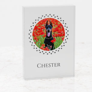 Custom Dog Photo Block - Personalized Pet Gift