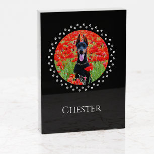 Custom Dog Photo Block - Personalized Pet Gift