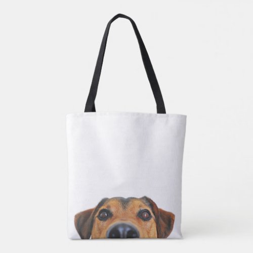 Custom Dog Photo Double Sided Tote