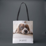 Custom Dog Photo Double Sided Tote Bag<br><div class="desc">Design your own 2 sided dog photo tote with your custom photo a featuring full bleed image template. You must replace this photo with your own cute cat photo.</div>