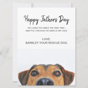 Love You Dad: Personalized Dog Wrapping Paper