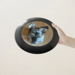 Custom Dog Photo Fun Loving Playtime Best Buddy Wham-O Frisbee