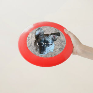 Custom Dog Photo Fun Loving Playtime Best Buddy Wham-O Frisbee