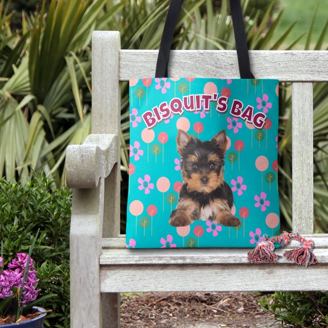 Custom Dog Photo – Fun & Sweet New Pet Gift Tote Bag (Creator Uploaded)