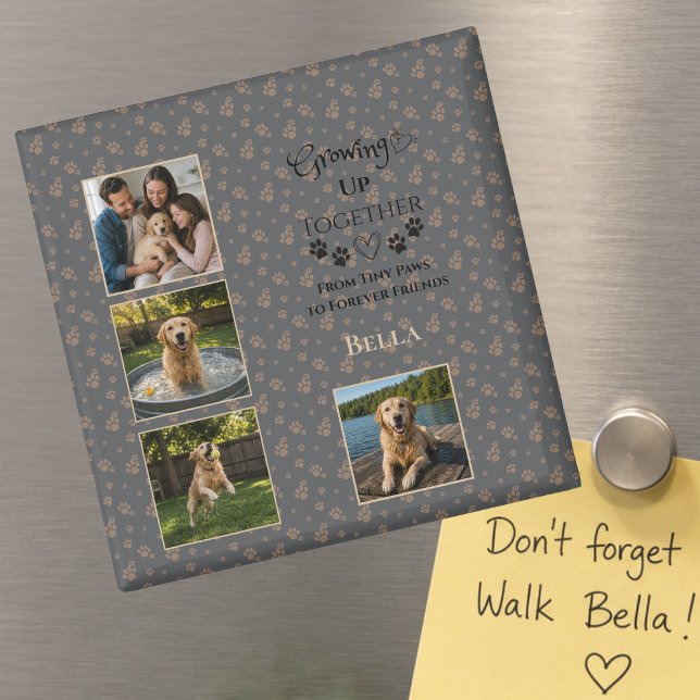 Custom Dog Photo Magnet (Creator Uploaded)