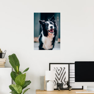 Custom Dog Photo Magnet Personalized Pet Portrait  Poster