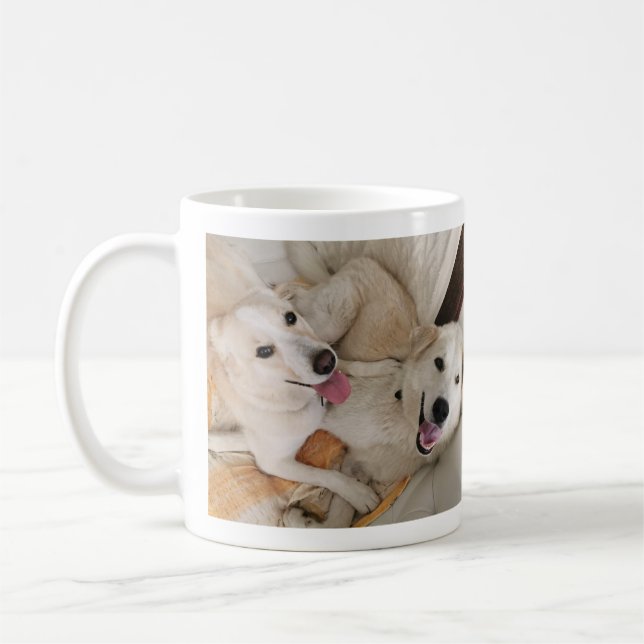 Custom Dog Photo Mug (Left)