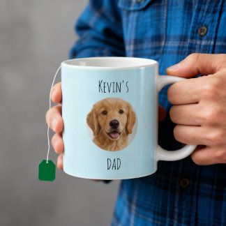 Custom Dog Photo Mug | Personalized Pet Dad Gift