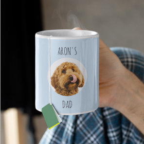 Custom Dog Photo Mug | Personalized Pet Dad Gift